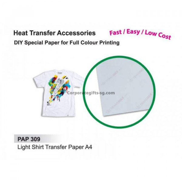 PAP 309 Light Shirt Transfer Paper A4